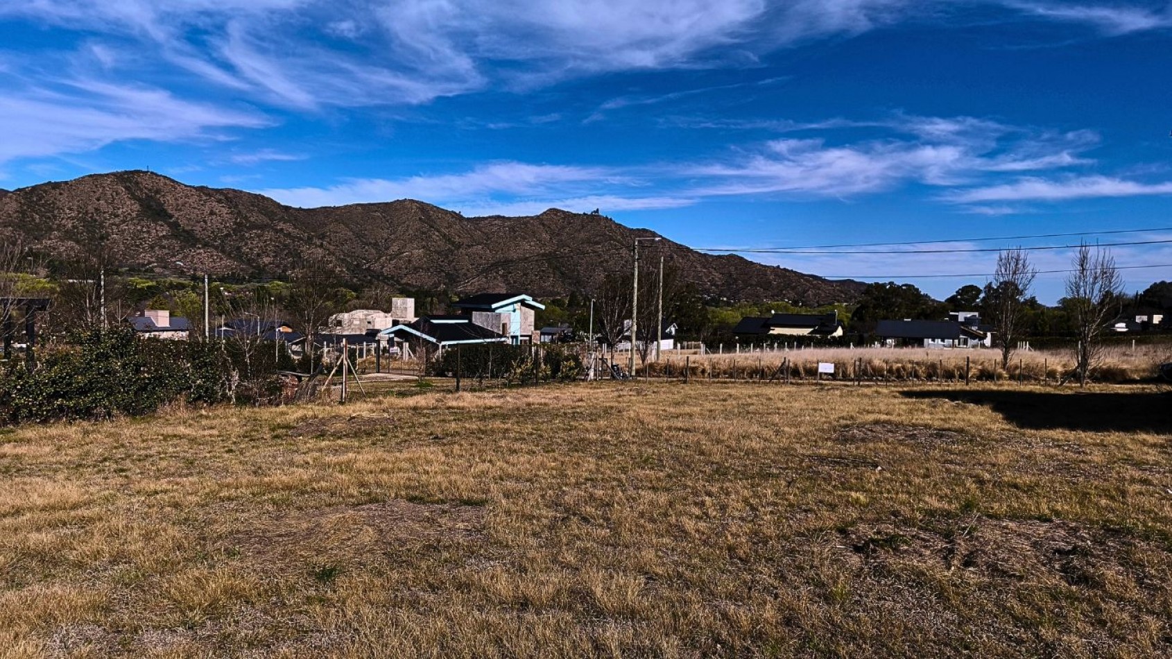 Lote en Villa General Belgrano con excelentes vistas a las sierras