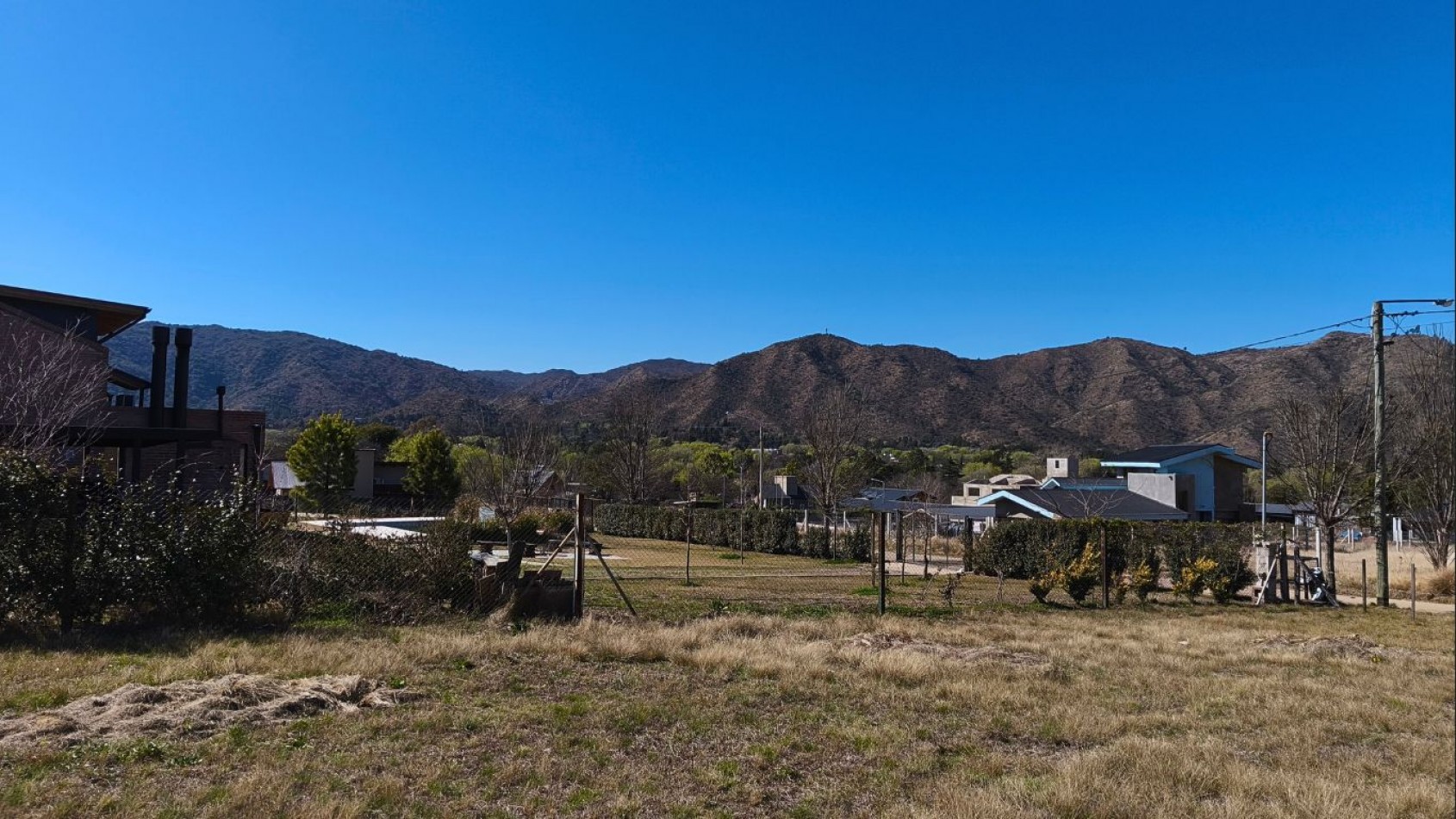 Lote en Villa General Belgrano con excelentes vistas a las sierras