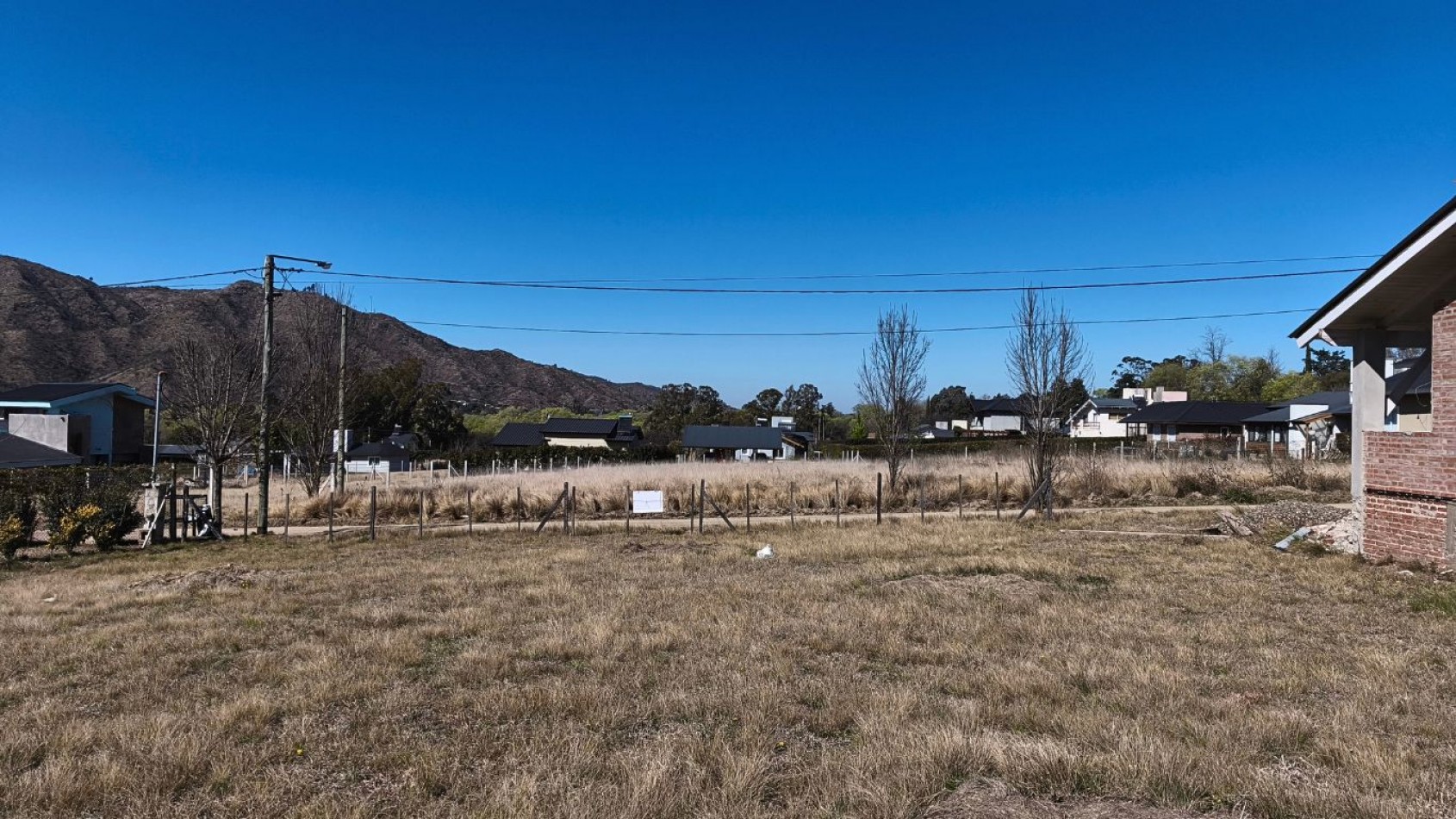 Lote en Villa General Belgrano con excelentes vistas a las sierras