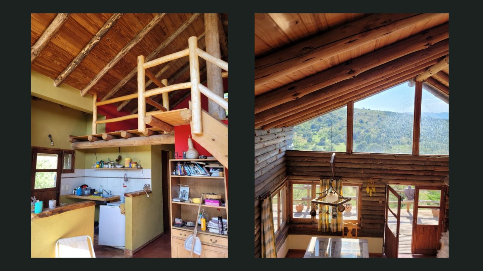 VENTA DE CAMPO DE 7 HECTAREAS CON 2 CABAÑAS DE TRONCOS EN LOS REARTES