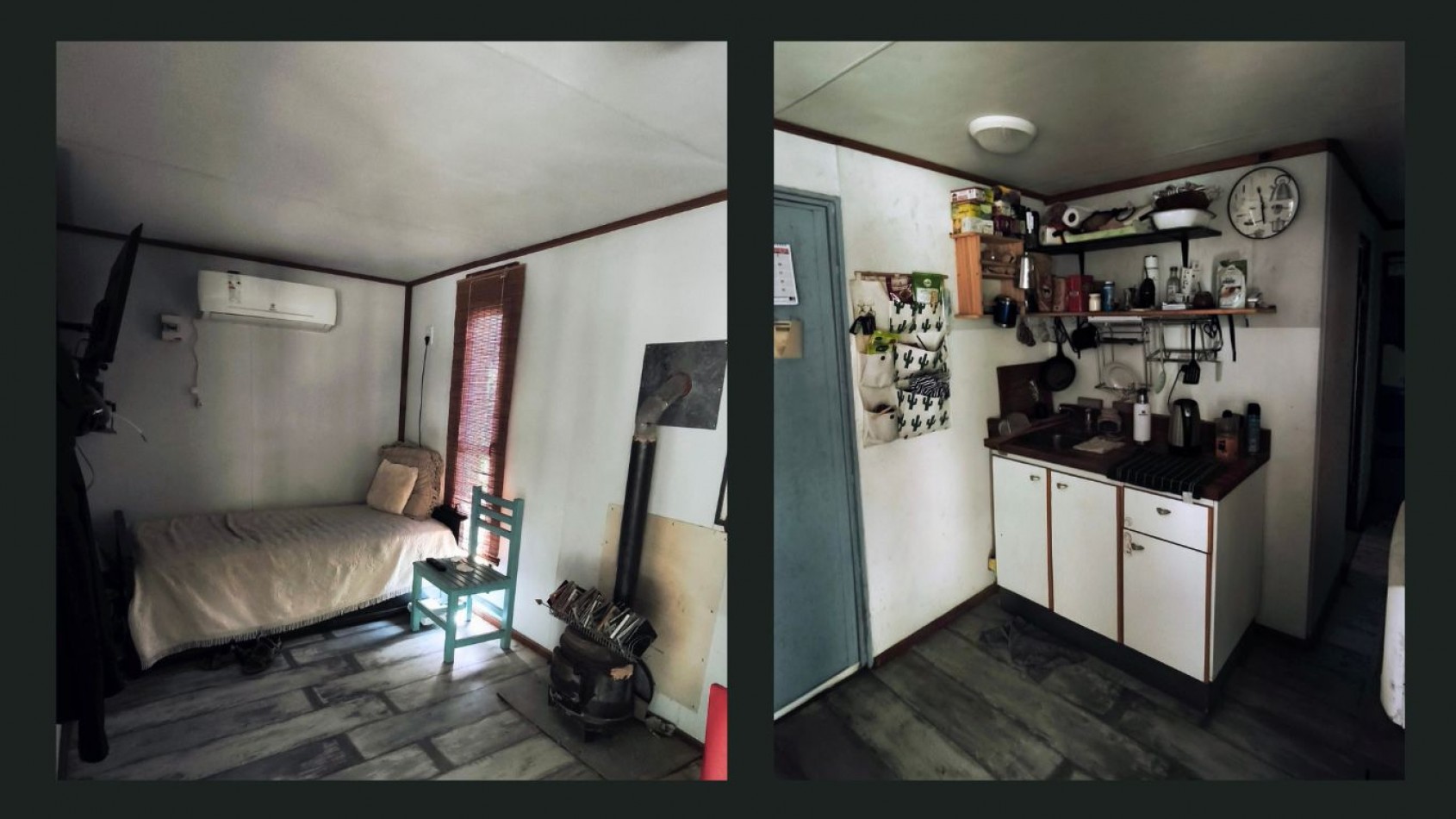 Venta de Casa Container con quincho cerrado en Villa Ciudad Parque - Calamuchita. Con escritura