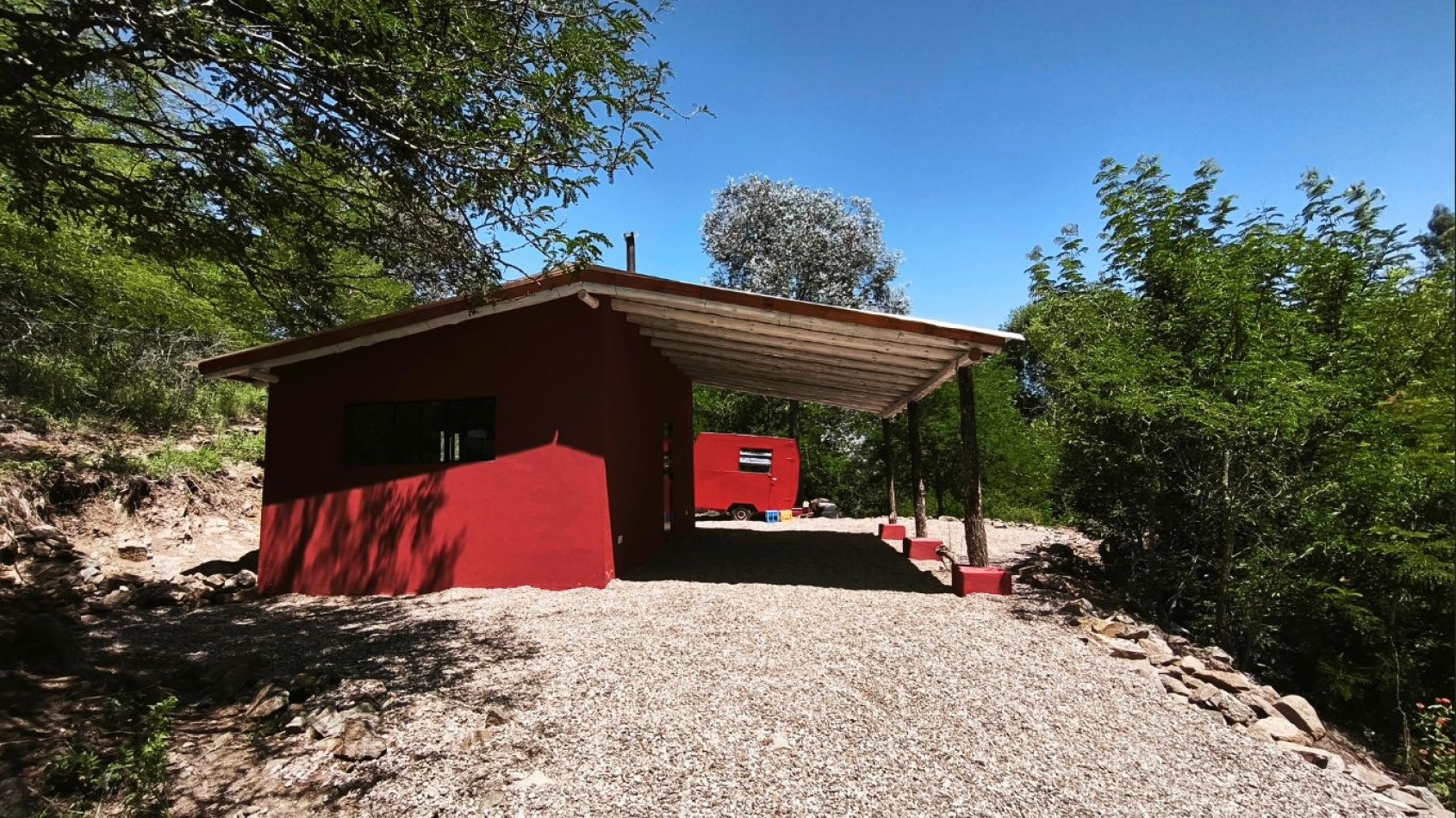 Alquiler permanente - Casa monoambiente a estrenar en el Campo Inambu (Villa General Belgrano)