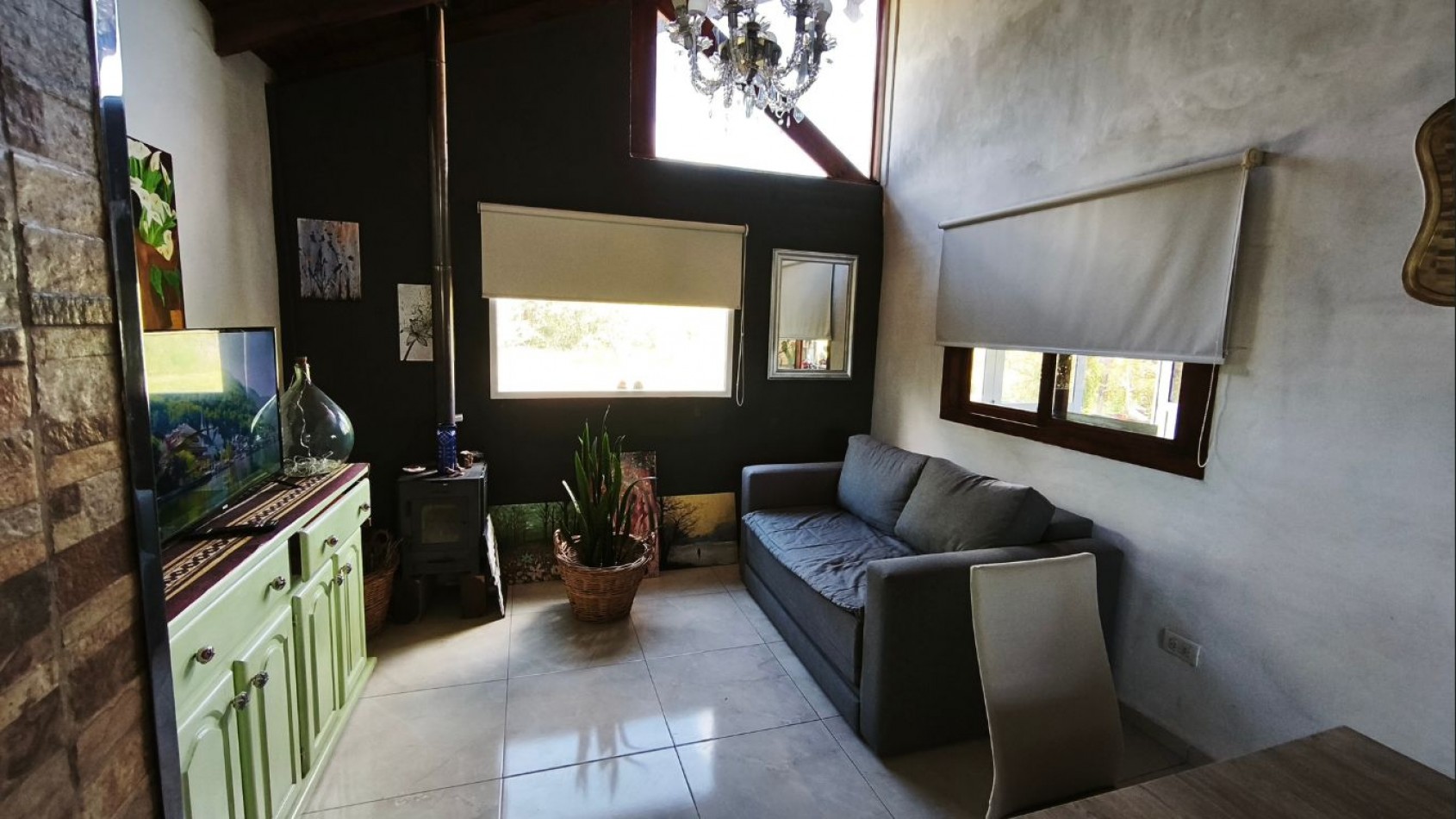 Alquiler permanente - Casa con 1 dormitorio en Villa General Belgrano 